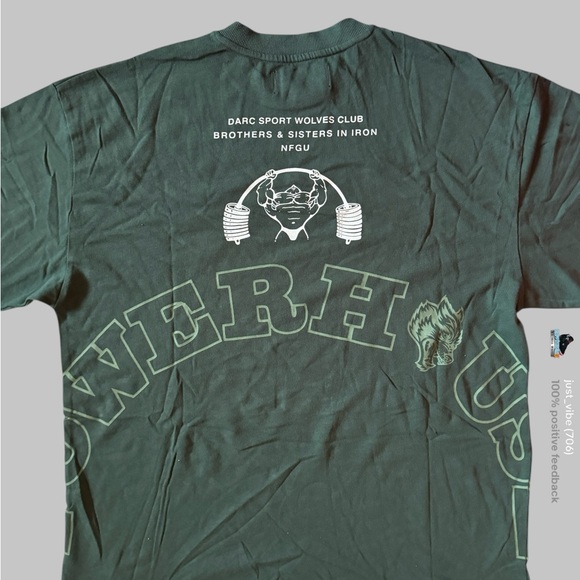 Darc Sport x Powerhouse Gym Forever Premium Tee 409/1000 Men’s Large NWT - Picture 2 of 6